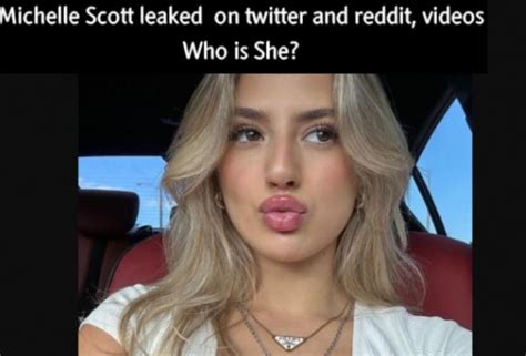 michellexscott nudes|Michelle Scott Onlyfans Leaked